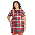 thumbnail image 1 of George Plus Women's Crew Neckline Nightshirt, 1 of 6