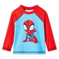 thumbnail image 1 of Marvel Spider-Man Toddler Boys' Rash Guard, 1 of 3
