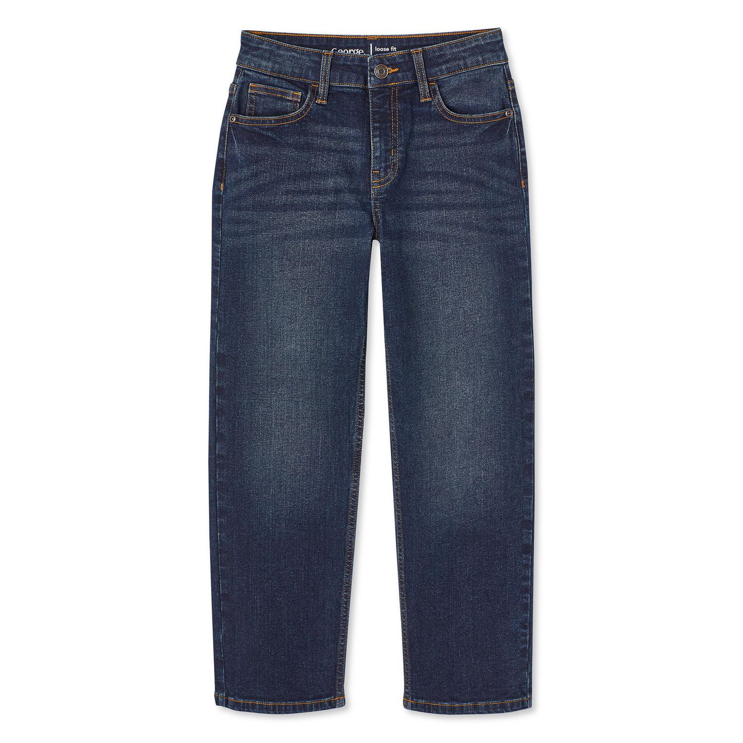 Pantalon ample en denim George pour garçons Tailles 4-16