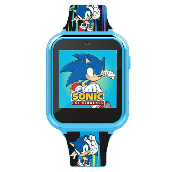 Sonic The Hedgehog Montre interactive à écran tactile avec caméra