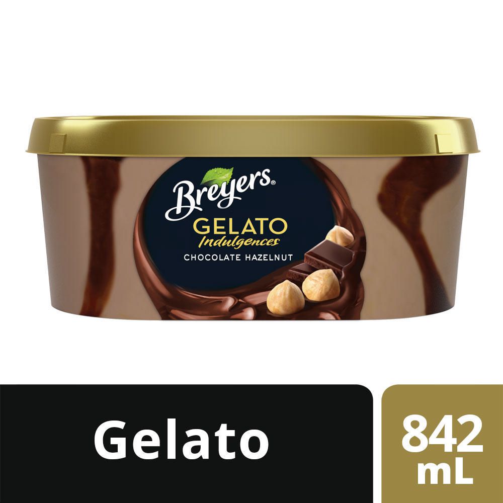 Breyers Gelato Chocolate Hazelnut Frozen Dessert 842 ml - Walmart.ca