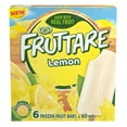 thumbnail image 1 of Fruttare Lemon Frozen Fruit Bar 6 PC, 1 of 6