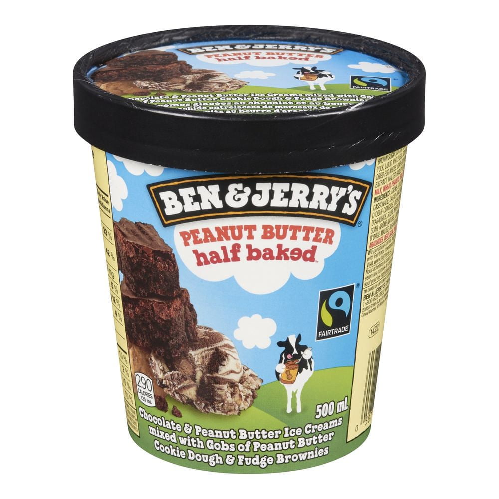 Ben & Jerry's Peanut Butter Half Baked Ice Cream | Walmart Canada