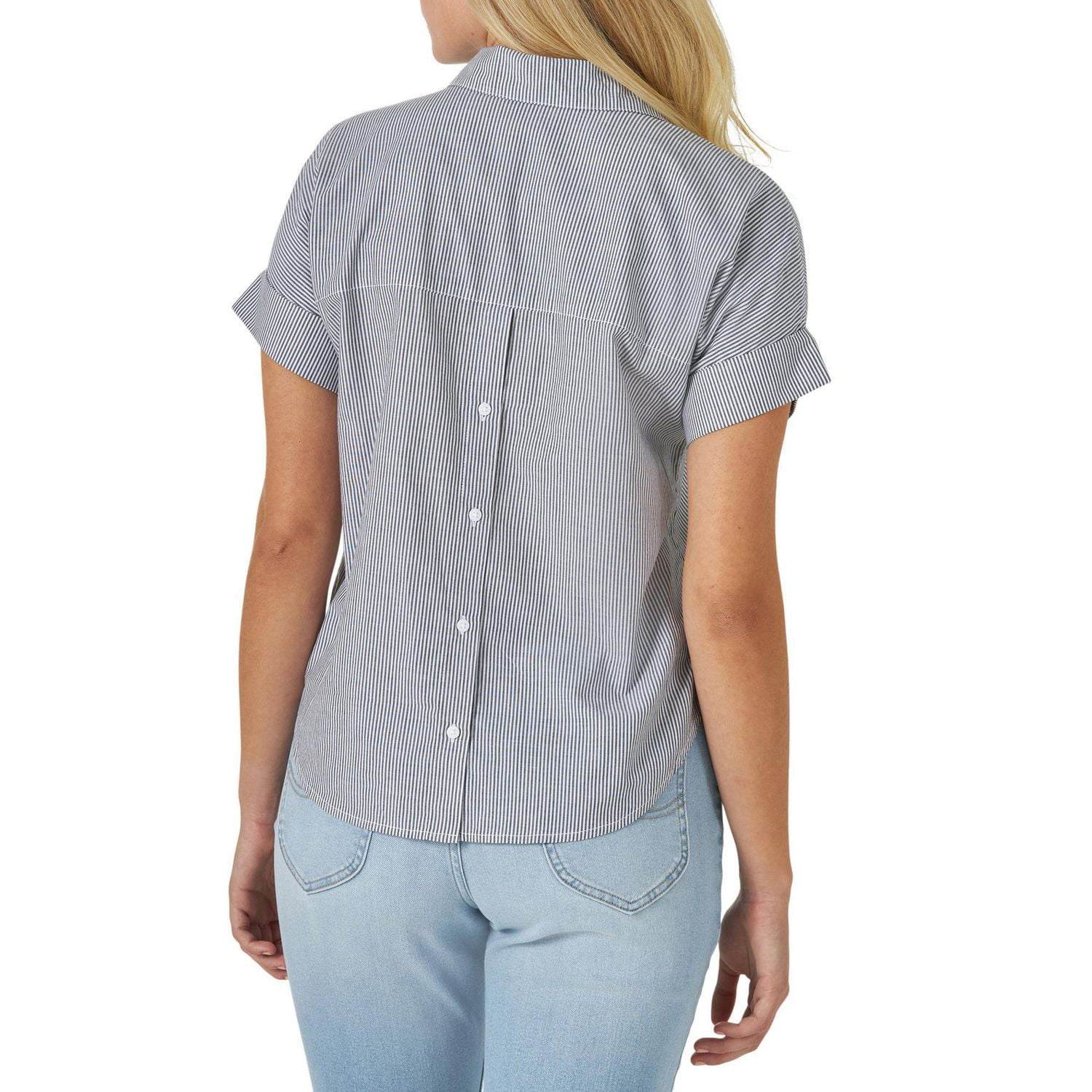 Lee Riders Women's Short Sleeve Popover Shirt