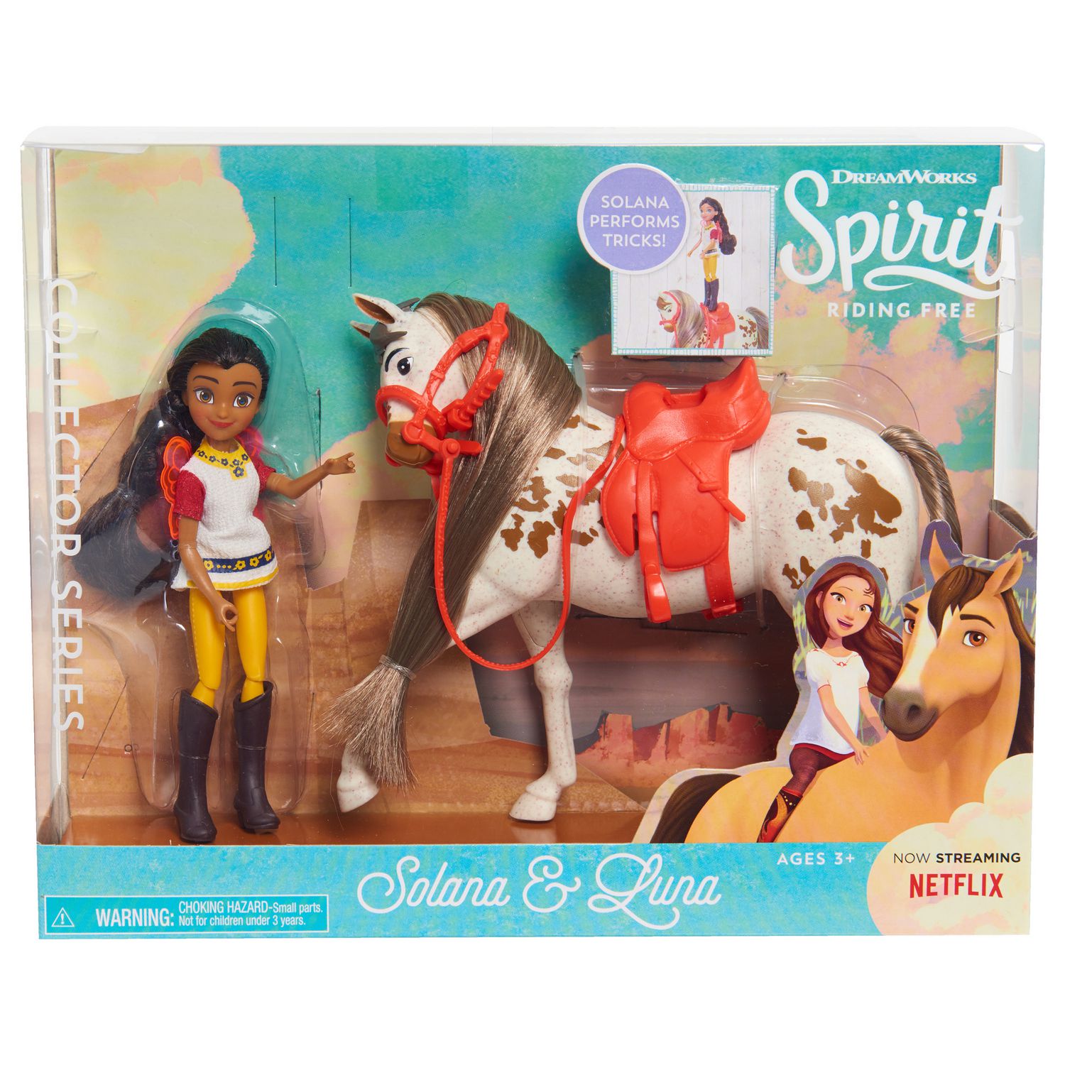 spirit collector doll and horse