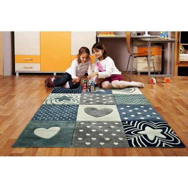 Tapis multicolore pour enfant rectangle Tipi