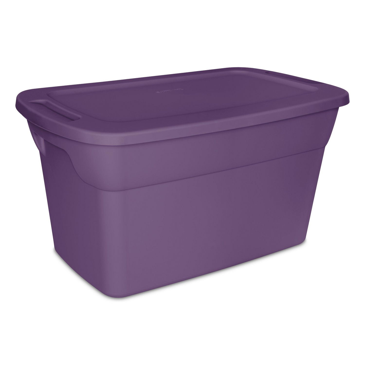 Sterilite 114L Tote Purple Walmart