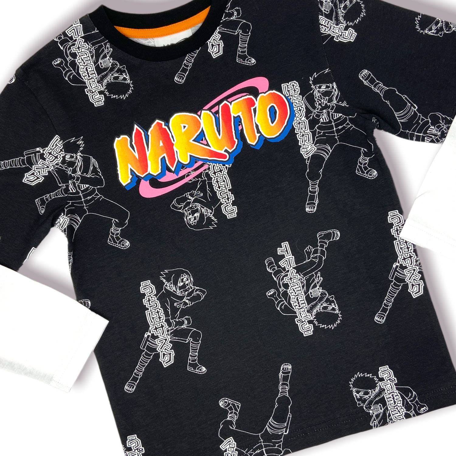 Naruto Boys long sleeve fooler t-shirt