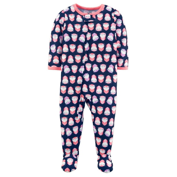 Pyjama 1 pièces pour bebe Fille de  Child of Mine made by Carter’s – Hibou