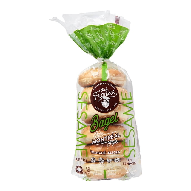 Bagels de style Montréal aux graines de sésame Chef Frankie