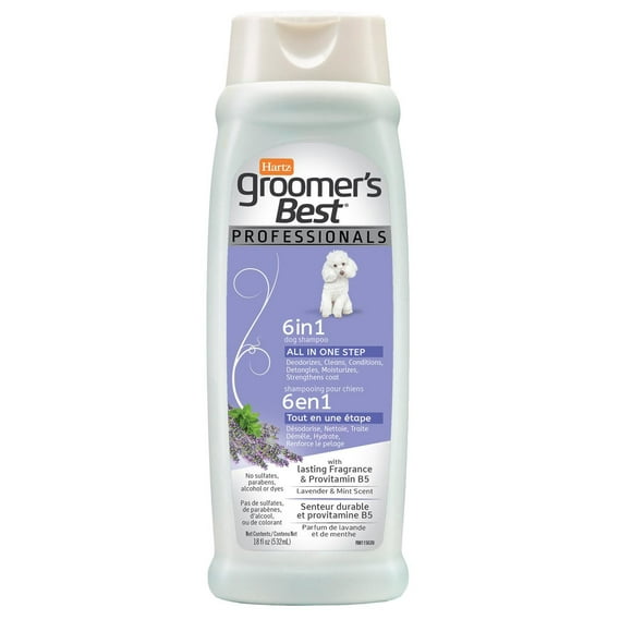 Hartz Groomers Best Professional Dog Shampoo 6in1, 532ml