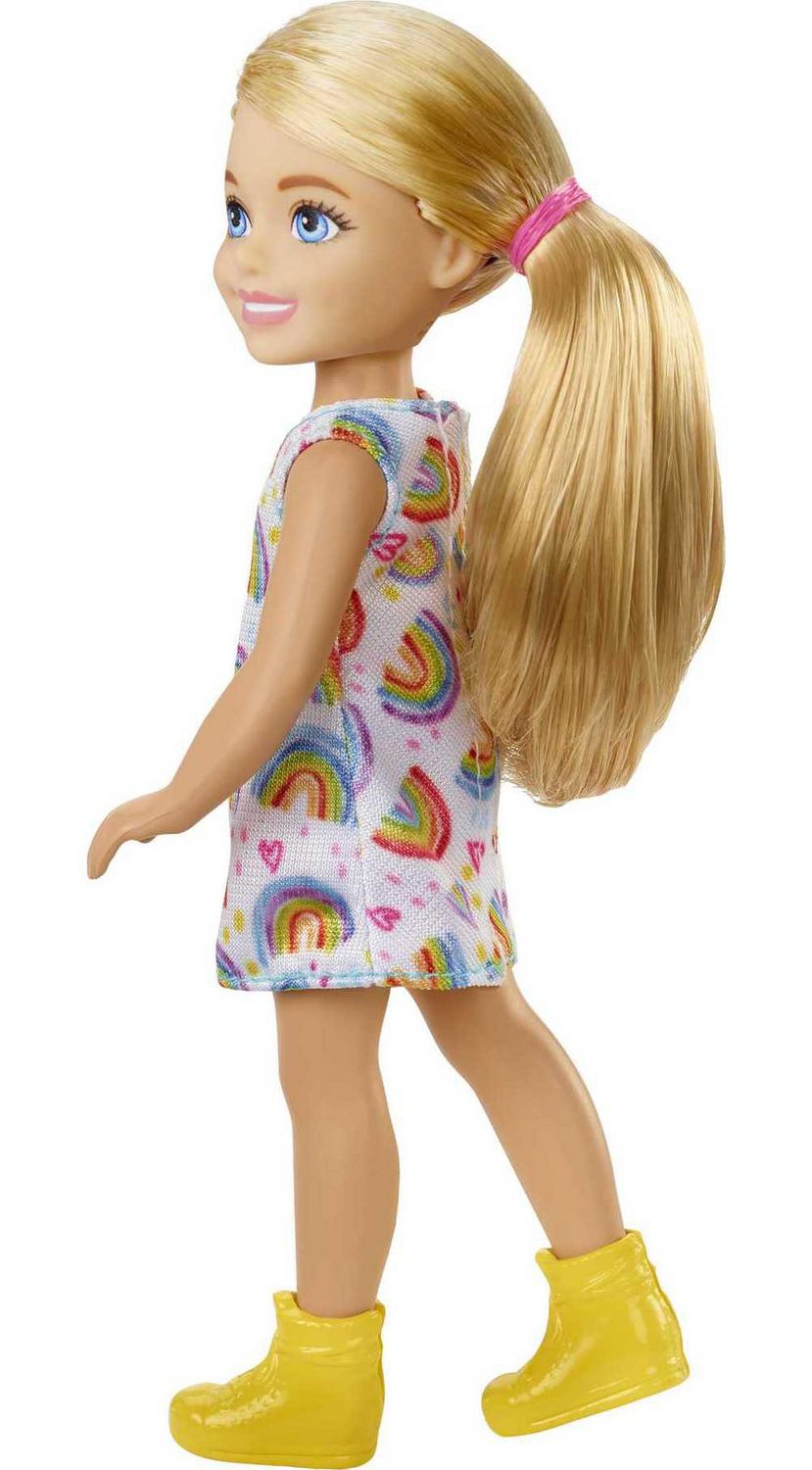 Barbie Rainbow Cove Chelsea Dress Up Doll with 3 Outfits – Square