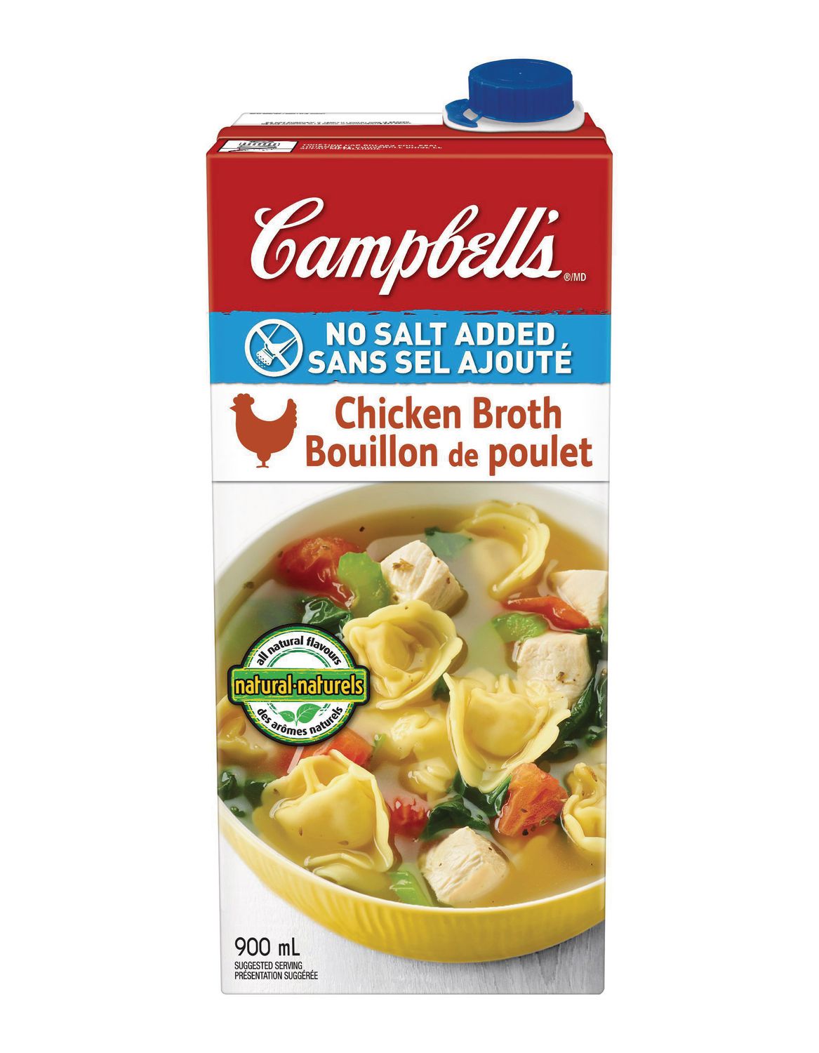 Campbell's No Salt Added Chicken Broth Walmart Canada