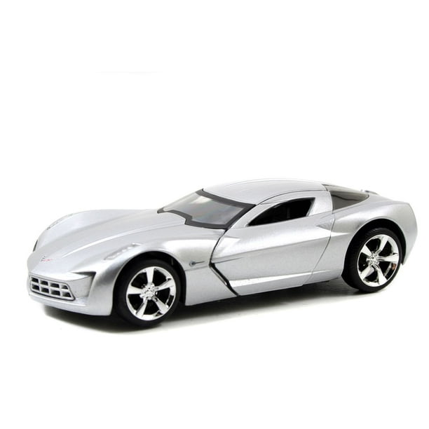 Jada Véhicule moulé « Big Time Muscle » (échelle 1/32) - 2009 Chevy Corvette Stingray Concept