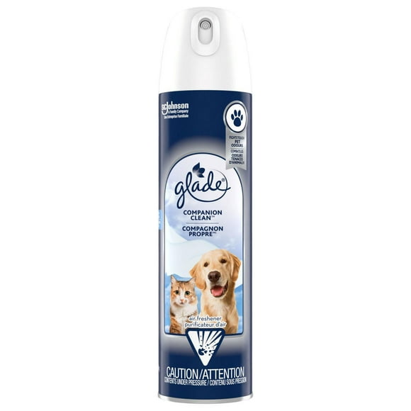 Glade® PET Air Freshener Spray Odor Fighting Room Spray, Companion Clean™, 226g