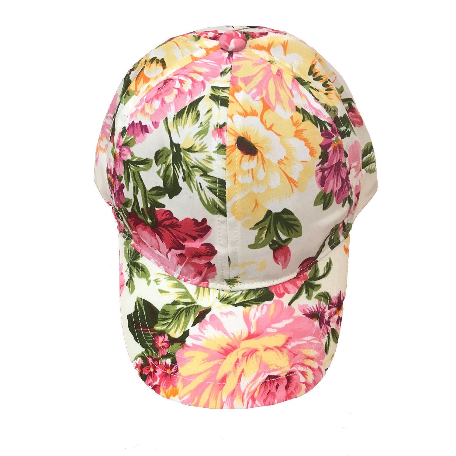 floral ball cap