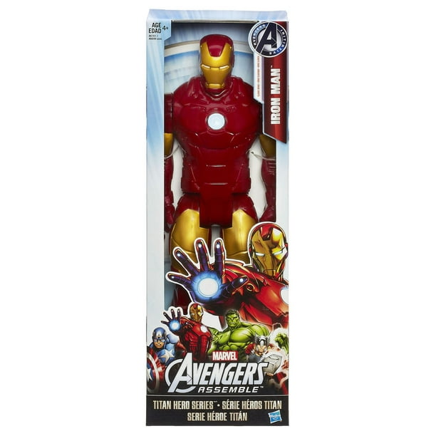Marvel Avengers Assemble Série Héros Titan - Figurine d'Iron Man