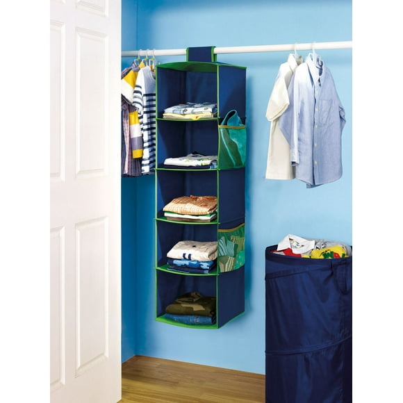 Your Zone 5-Shelf Closet Organizer - Boy