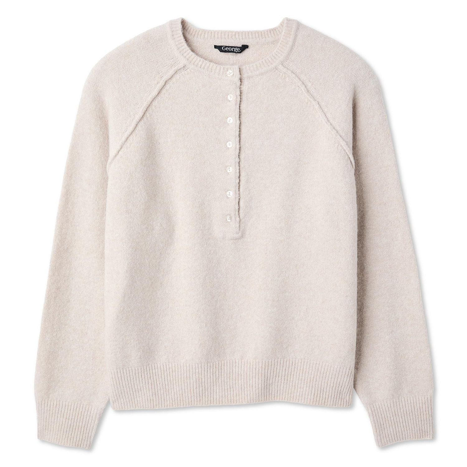 Chandail à encolure henley George pour femmes