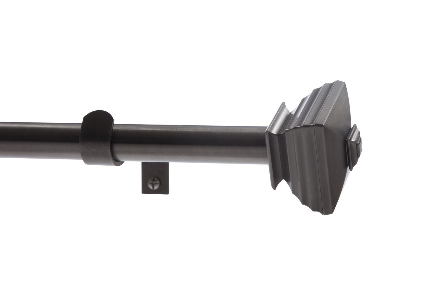 Levolor Drapery Rod Antique Silver in Shanghai Finial | Walmart Canada