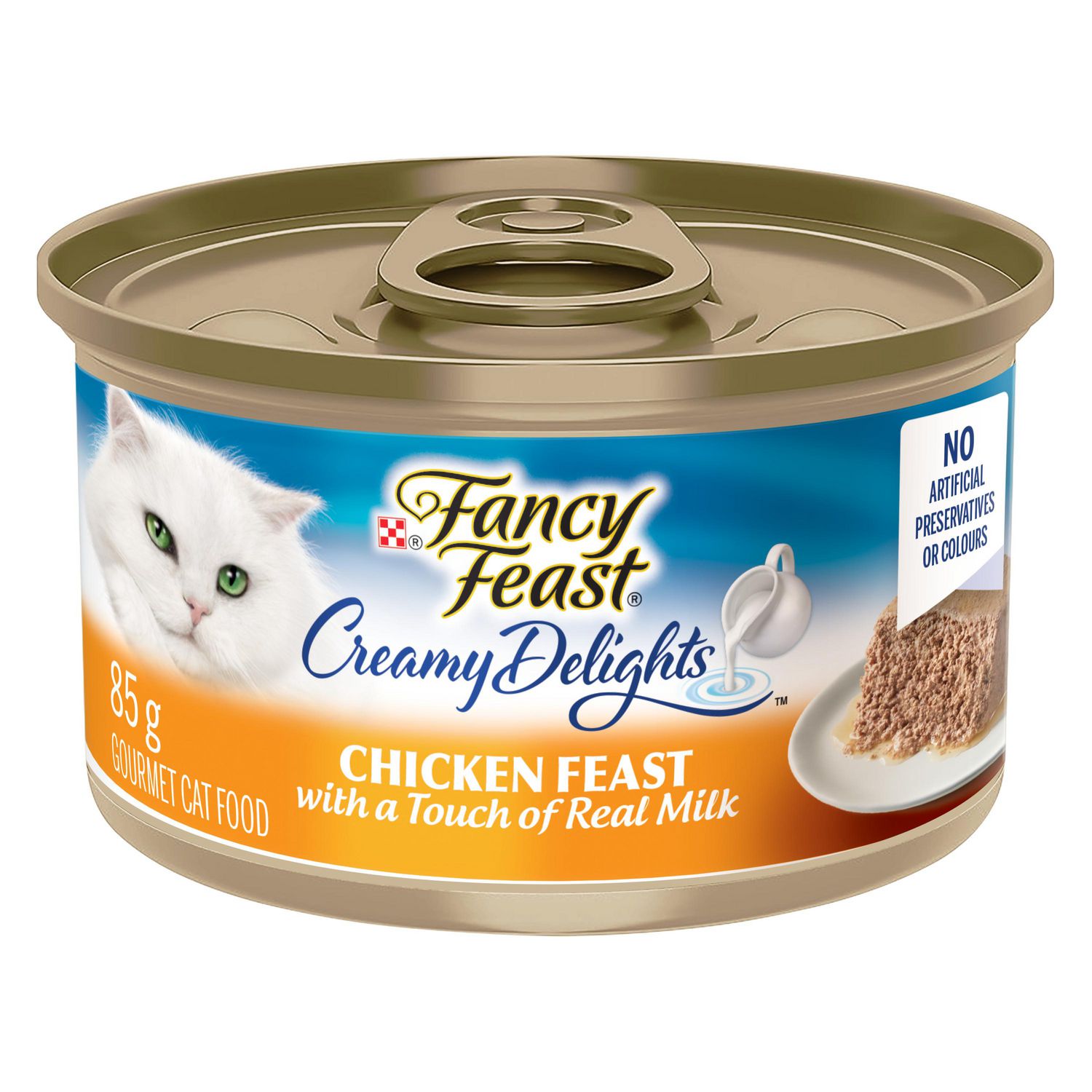Fancy Feast Creamy Delights Chicken, Wet Cat Food 85g Walmart Canada