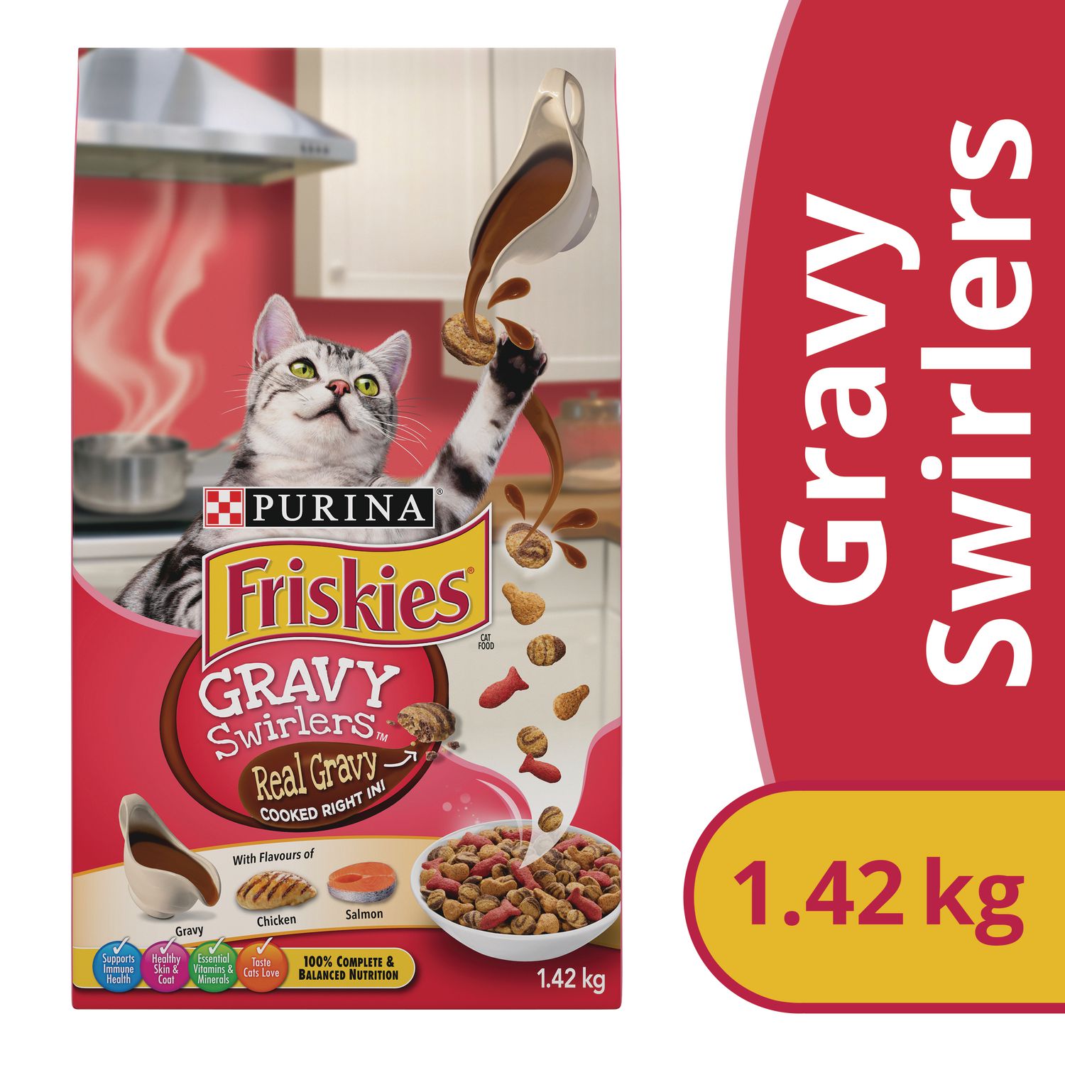 Friskies Gravy Swirlers Dry Cat Food Walmart Canada