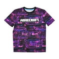 thumbnail image 1 of Minecraft Boys Logo Short Sleeve T-Shirt, 1 of 2