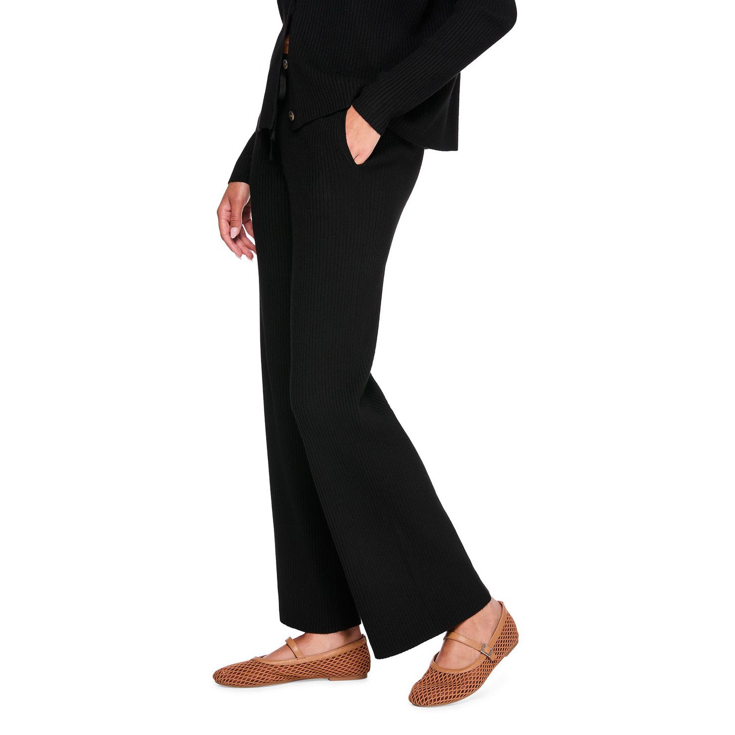 Pantalon de survêtement côtelé George pour femmes