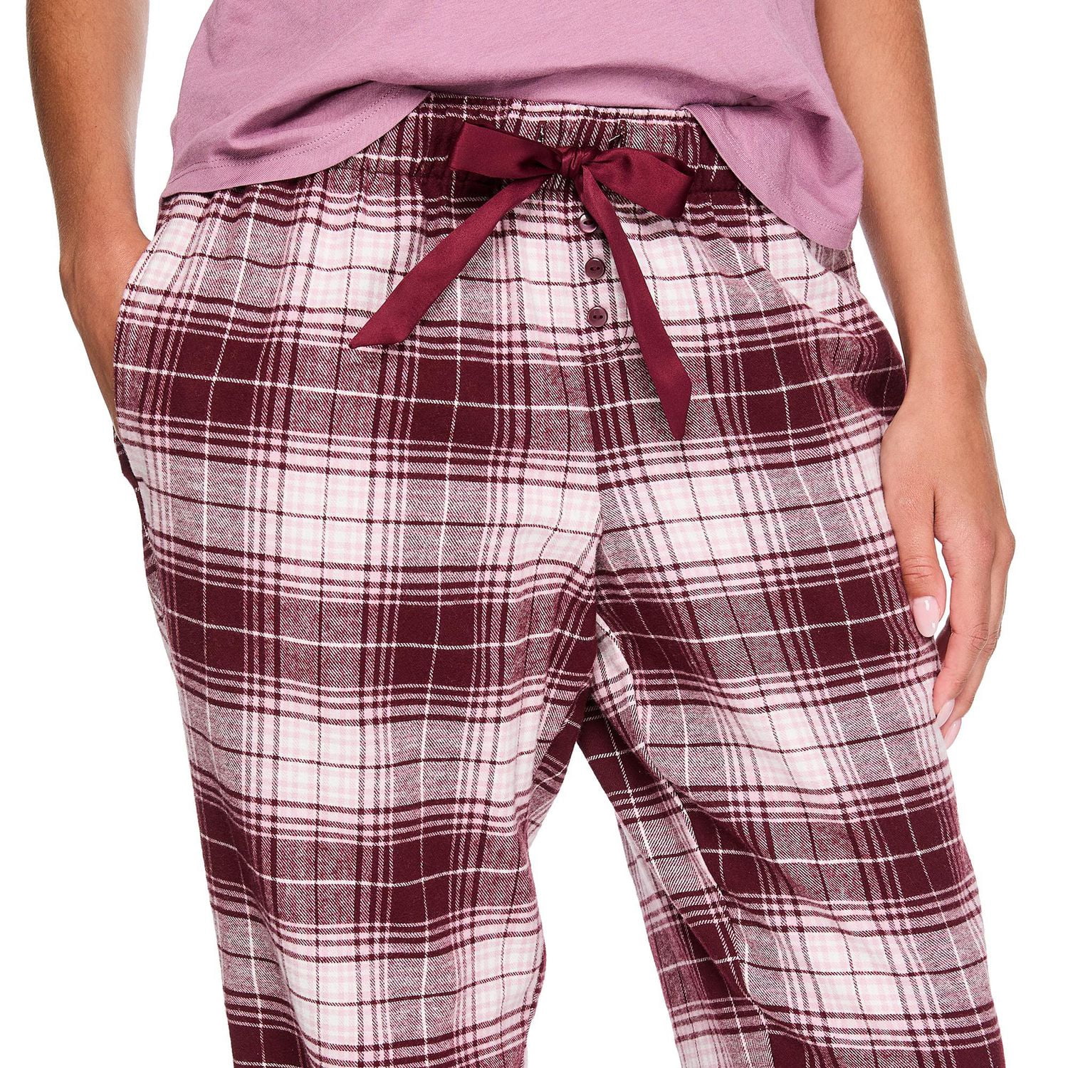 Pantalon de pyjama en flanelle George pour femmes