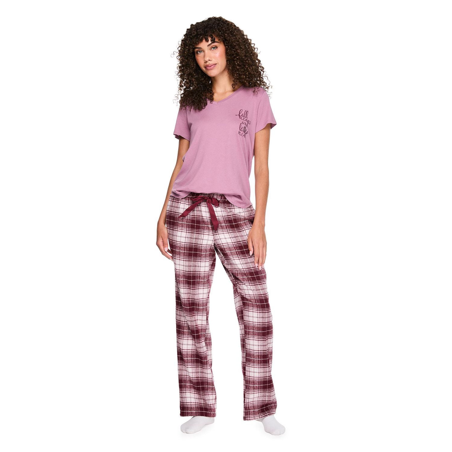 Pantalon de pyjama en flanelle George pour femmes