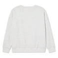 thumbnail image 4 of Chandail en molleton à encolure ras du cou Justice pour filles, 4 of 4