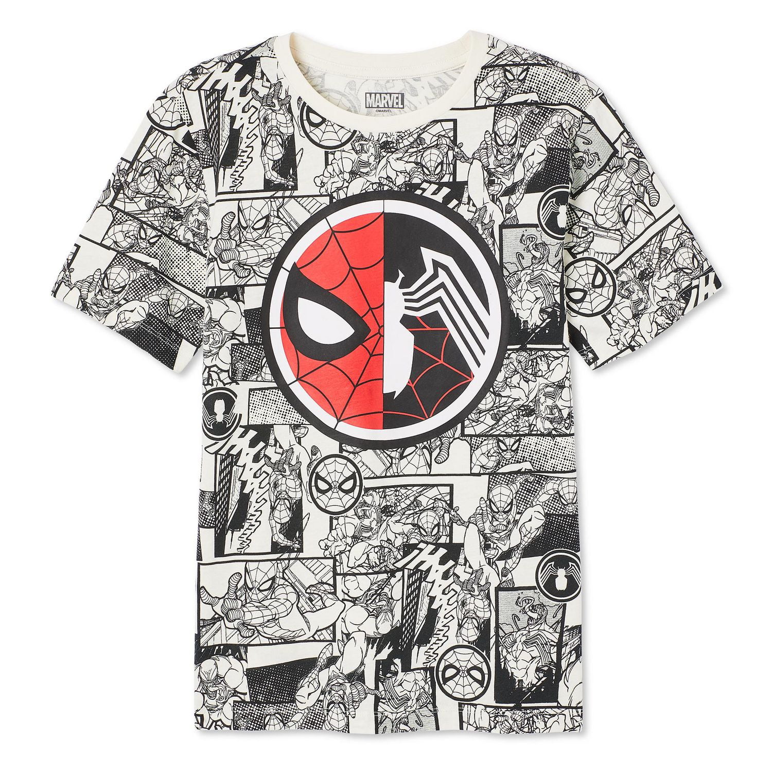 Marvel Boys' Spider-Man and Venom Tee