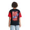 thumbnail image 2 of T-shirt à manches en maille Spider-Man Marvel pour garçons, 2 of 3