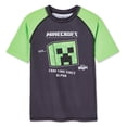 thumbnail image 3 of Minecraft Boys' Rash Guard, 3 of 3