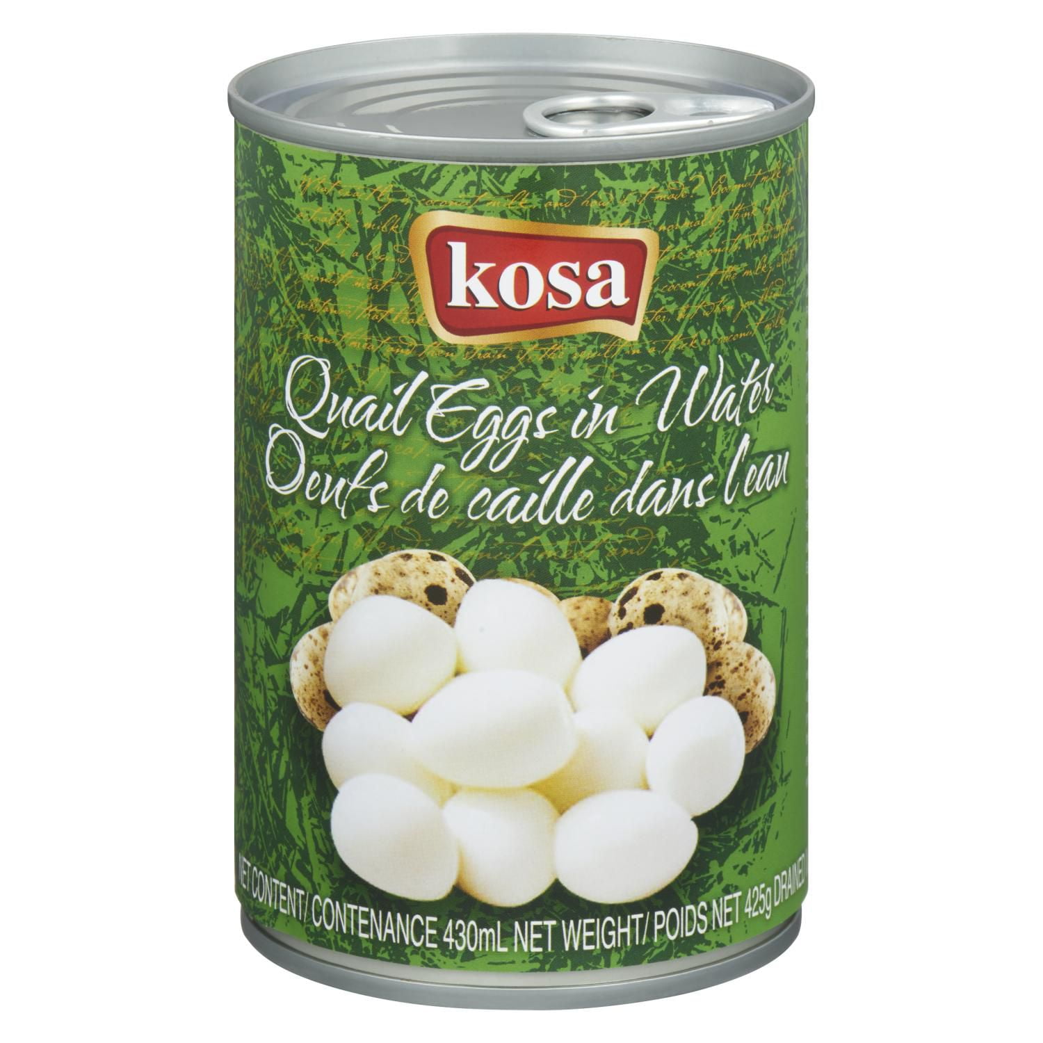 Kosa Can Quail Eggs in Water Walmart Canada