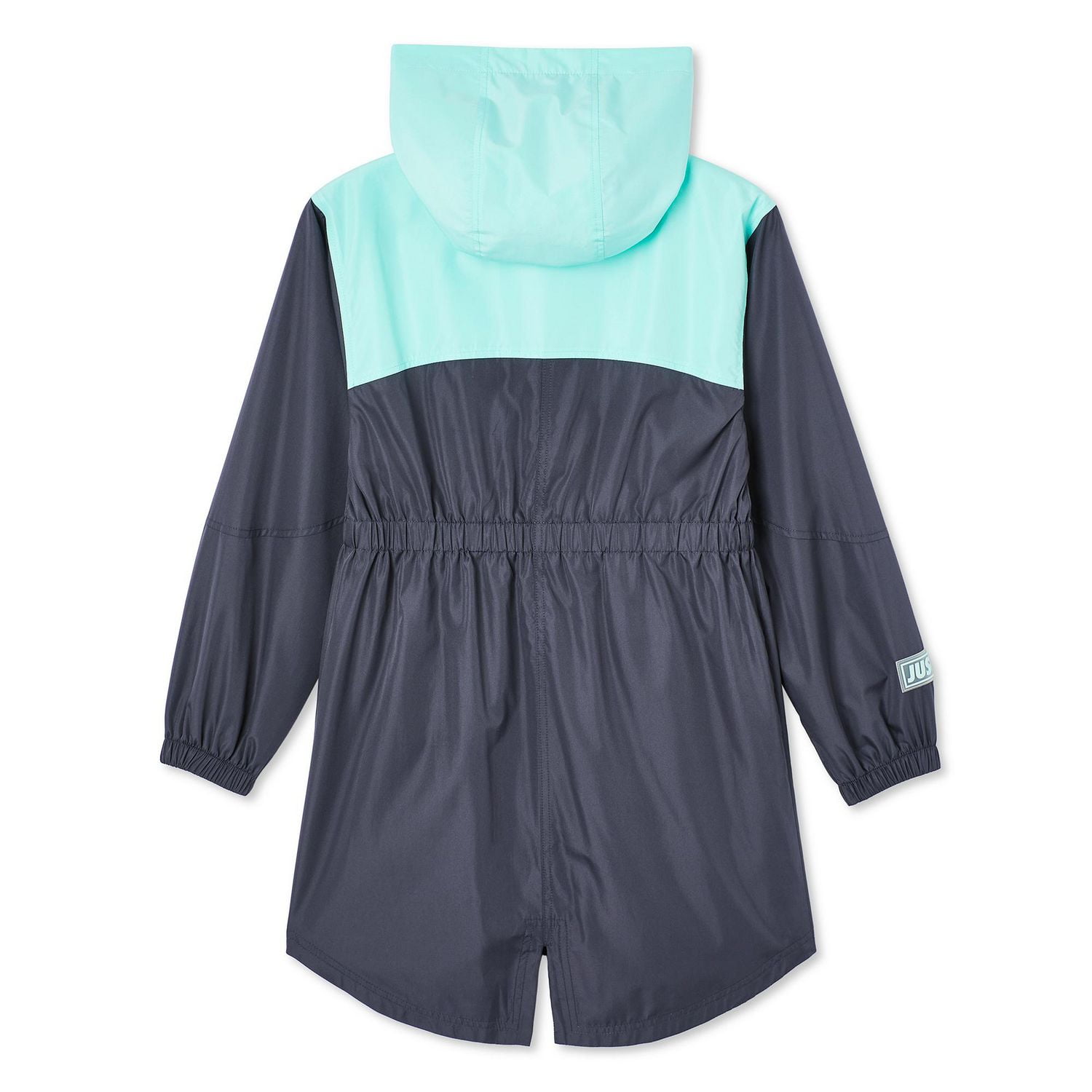Justice Girls' Long Windbreaker