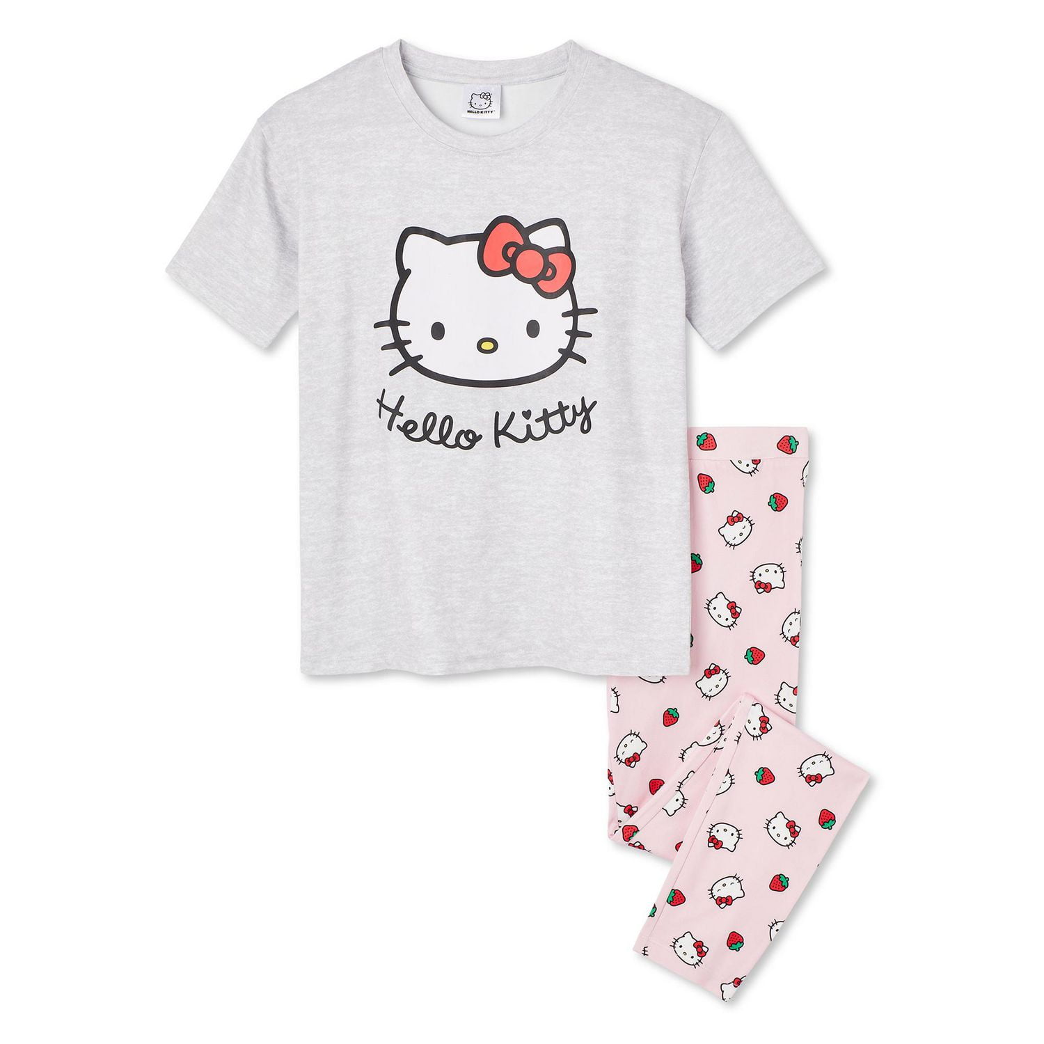 Pyjama 2 pièces Hello Kitty pour femmes