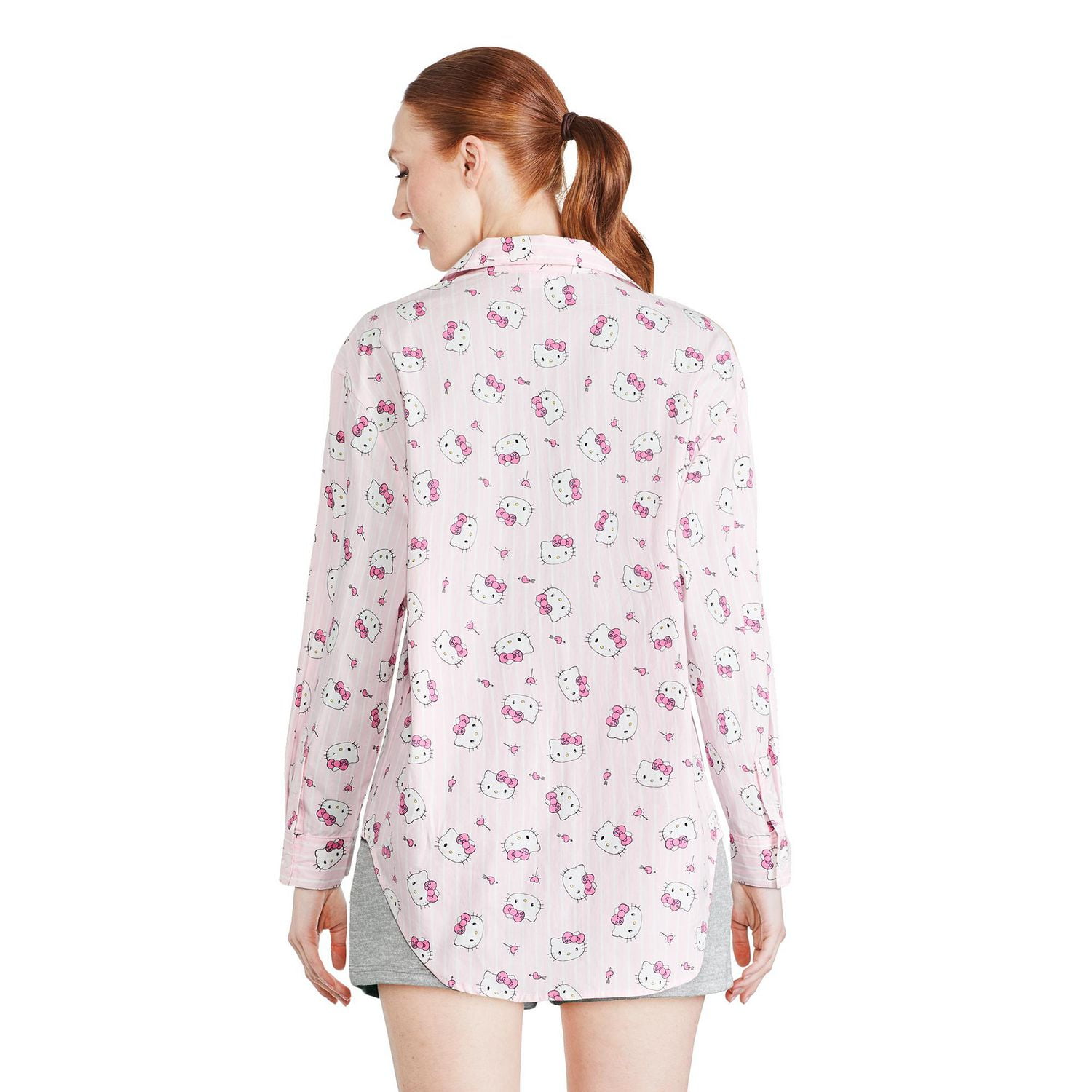 Chemise de nuit Hello Kitty pour femmes