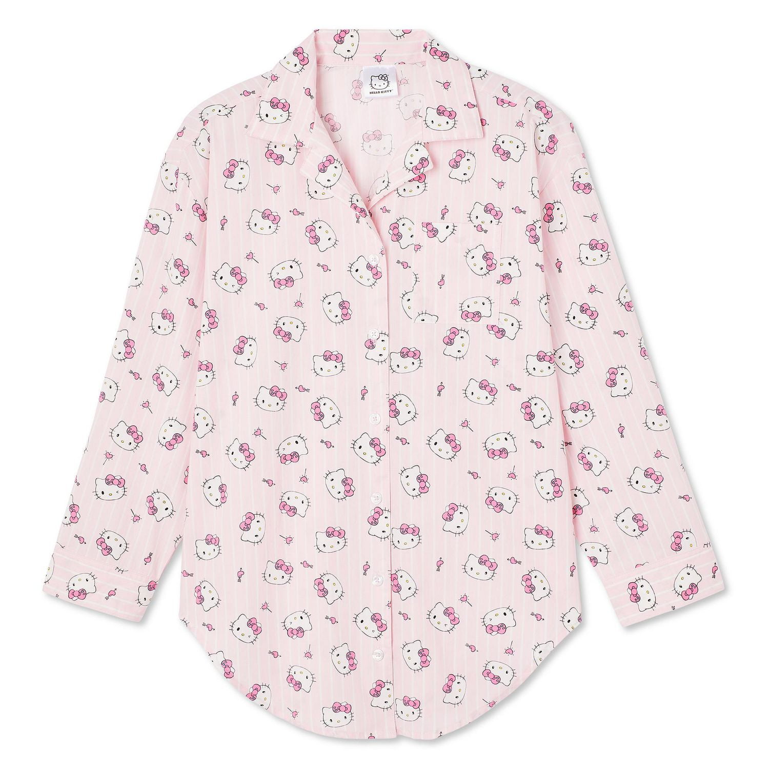 Chemise de nuit Hello Kitty pour femmes