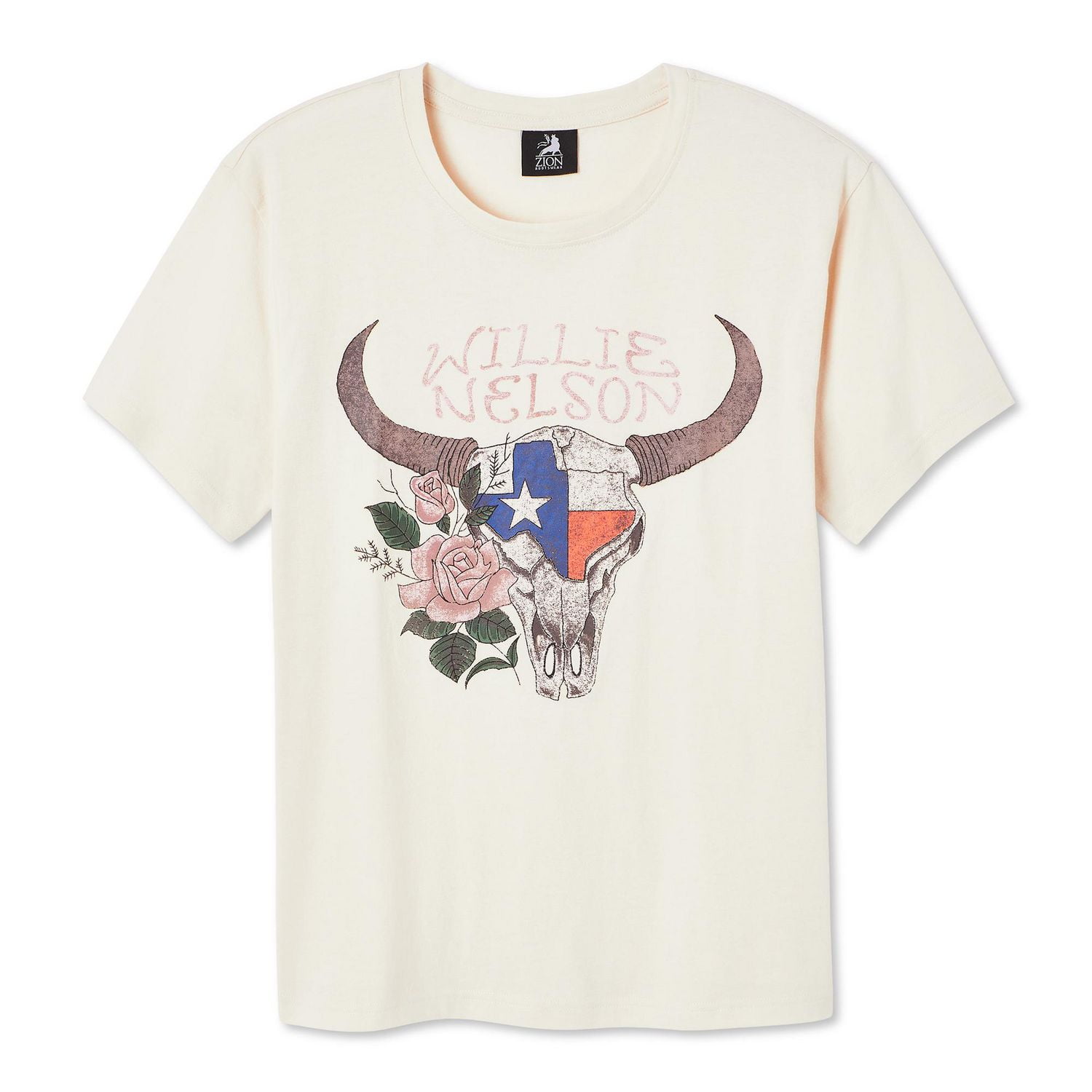 Zion Rootswear Women's Willie Nelson Tee, Sizes XS-XL