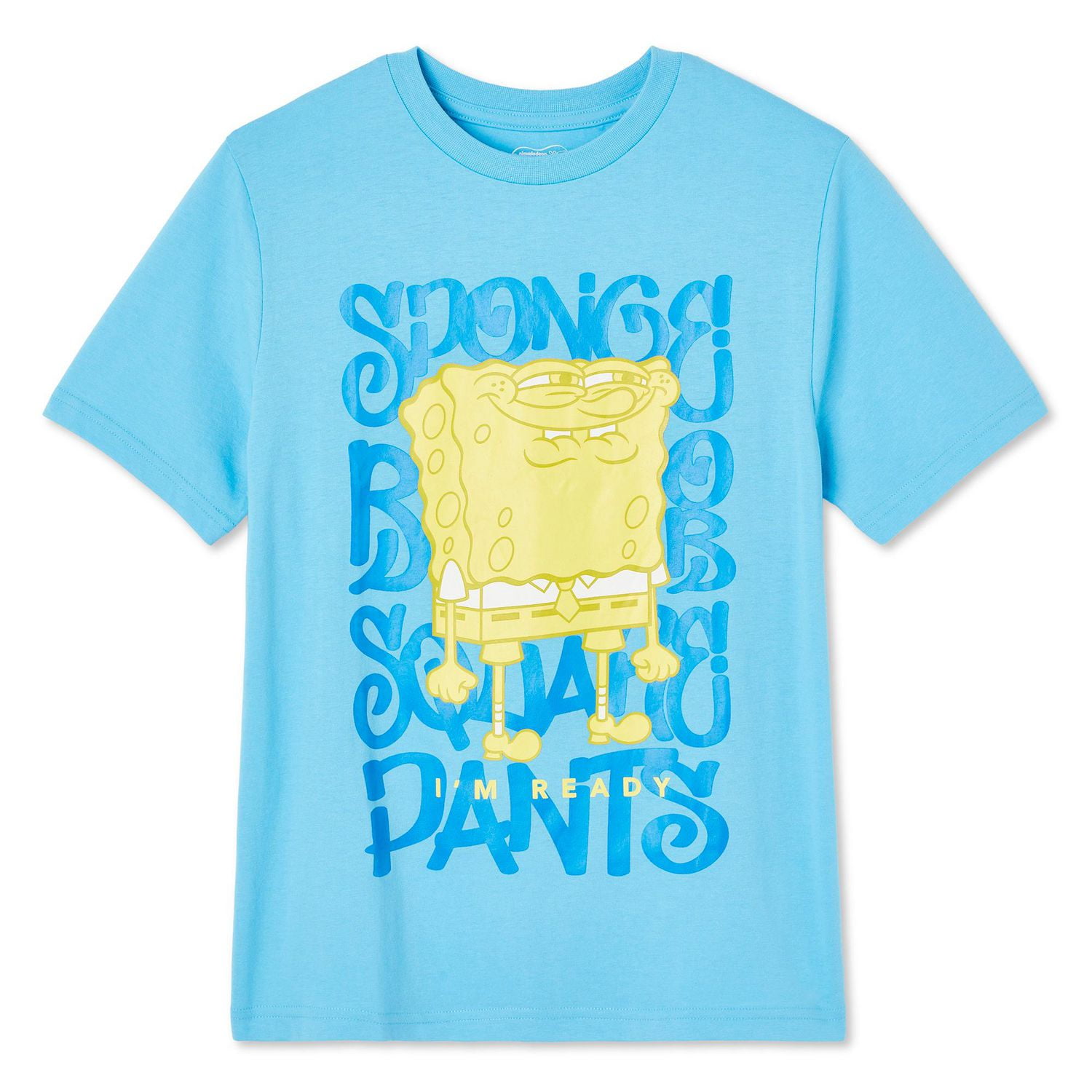 SpongeBob SquarePants Boys' Short Sleeve Tee, Sizes XS-L