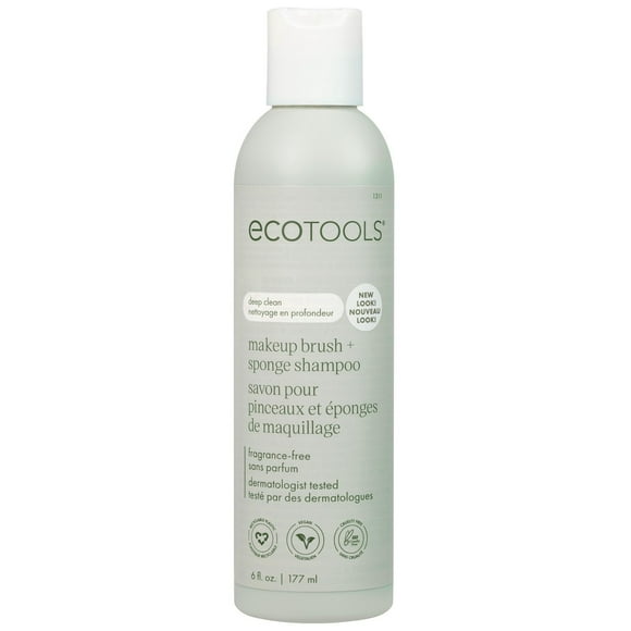 EcoTools Makeup Brush + Sponge Shampoo, 1 Count