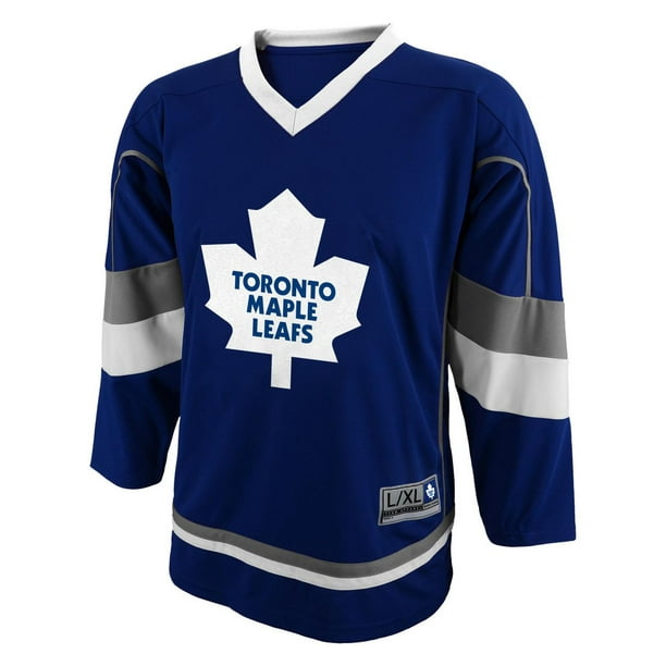 Maillot à manches longues équipe Maple Leafs de Toronto de la LNH pour garçons