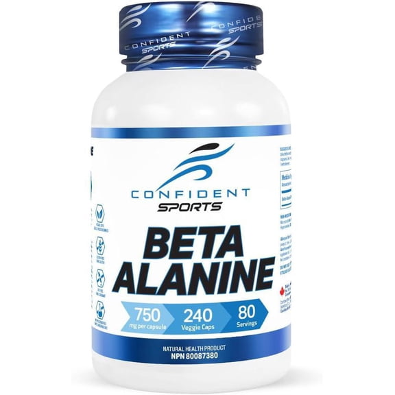 Confident Sports Bêta-alanine, 80 portions