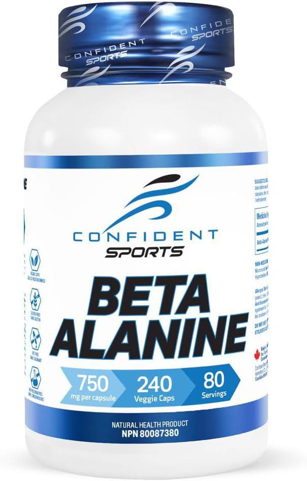 Confident Sports Beta-Alanine, 80 Servings