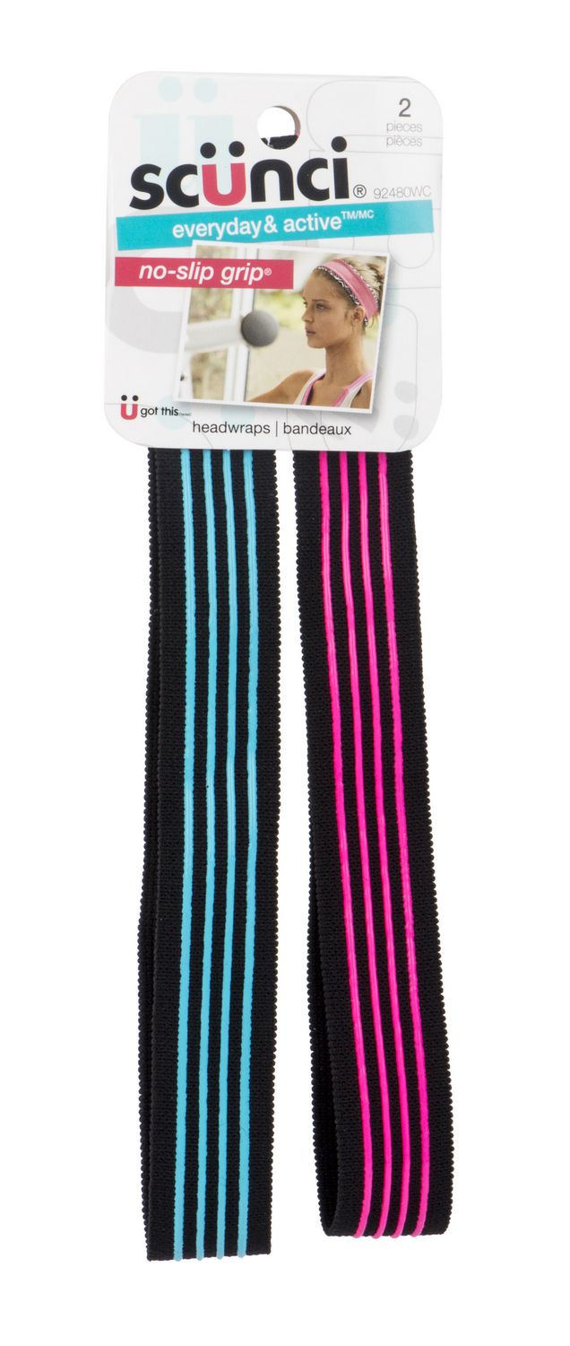 SCUNCI 2Pk Sports ACTIVE Headband Walmart Canada