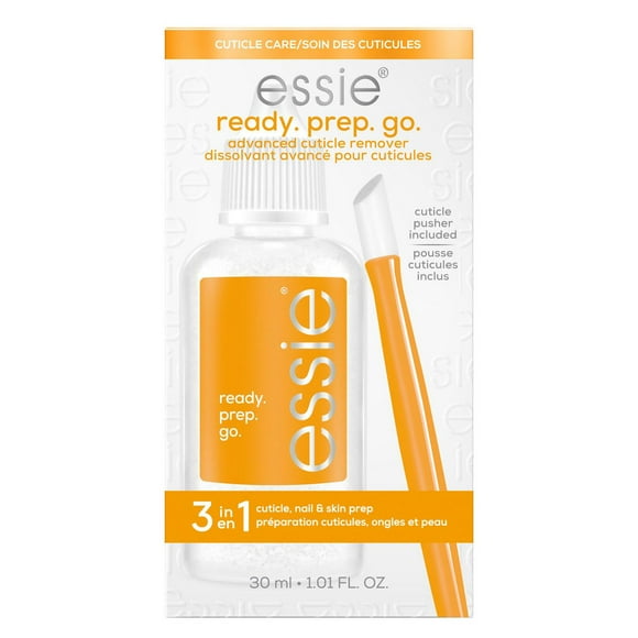 Essie Ready Prep Go Cuticle Remover, 3 in 1 nail polish prep