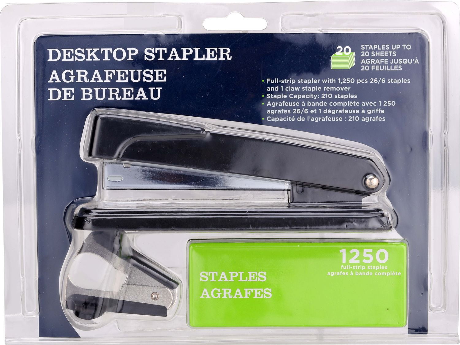 Plastic And Metal FullSize Stapler Set Walmart Canada