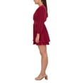 thumbnail image 4 of BCBG SATIN RED DRESS, 4 of 5