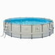 Ensemble de piscine à cadre métallique Pro Series ronde de 1,3m de profondeure – image 2 sur 3